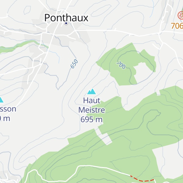 Map of Haut Meistre