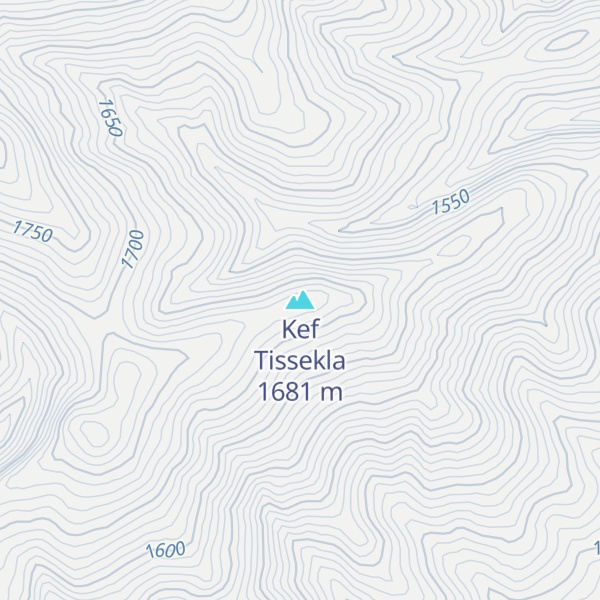 Map of Kef Tissekla