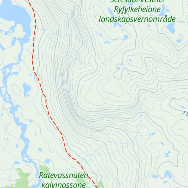 Map of Breidålega