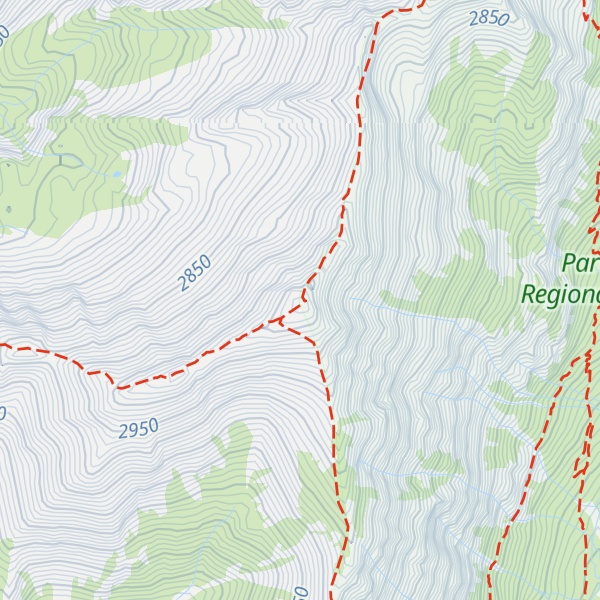 Map of Punta Tre Chiosis