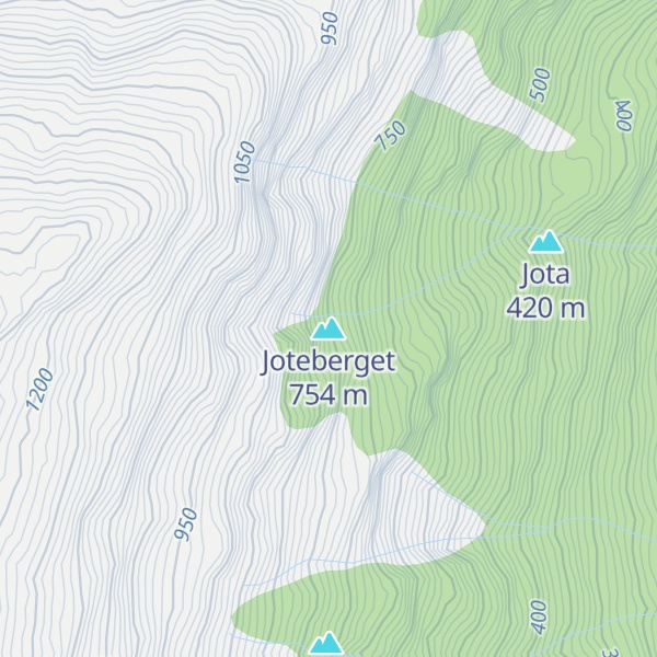 Map of Joteberget