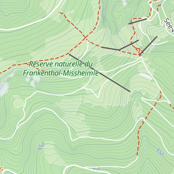Map of Refuge du Schupferen
