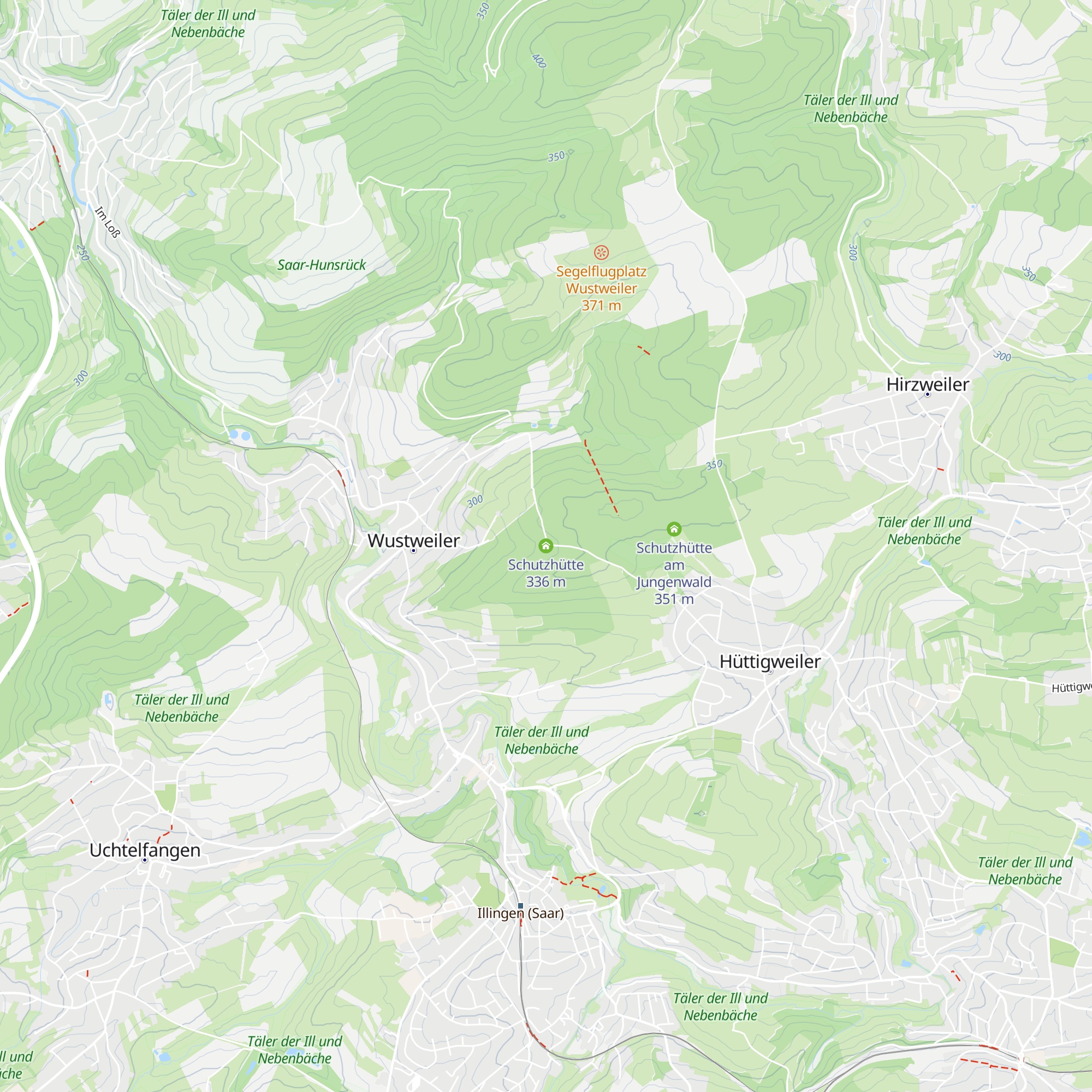 Schutzhütte map