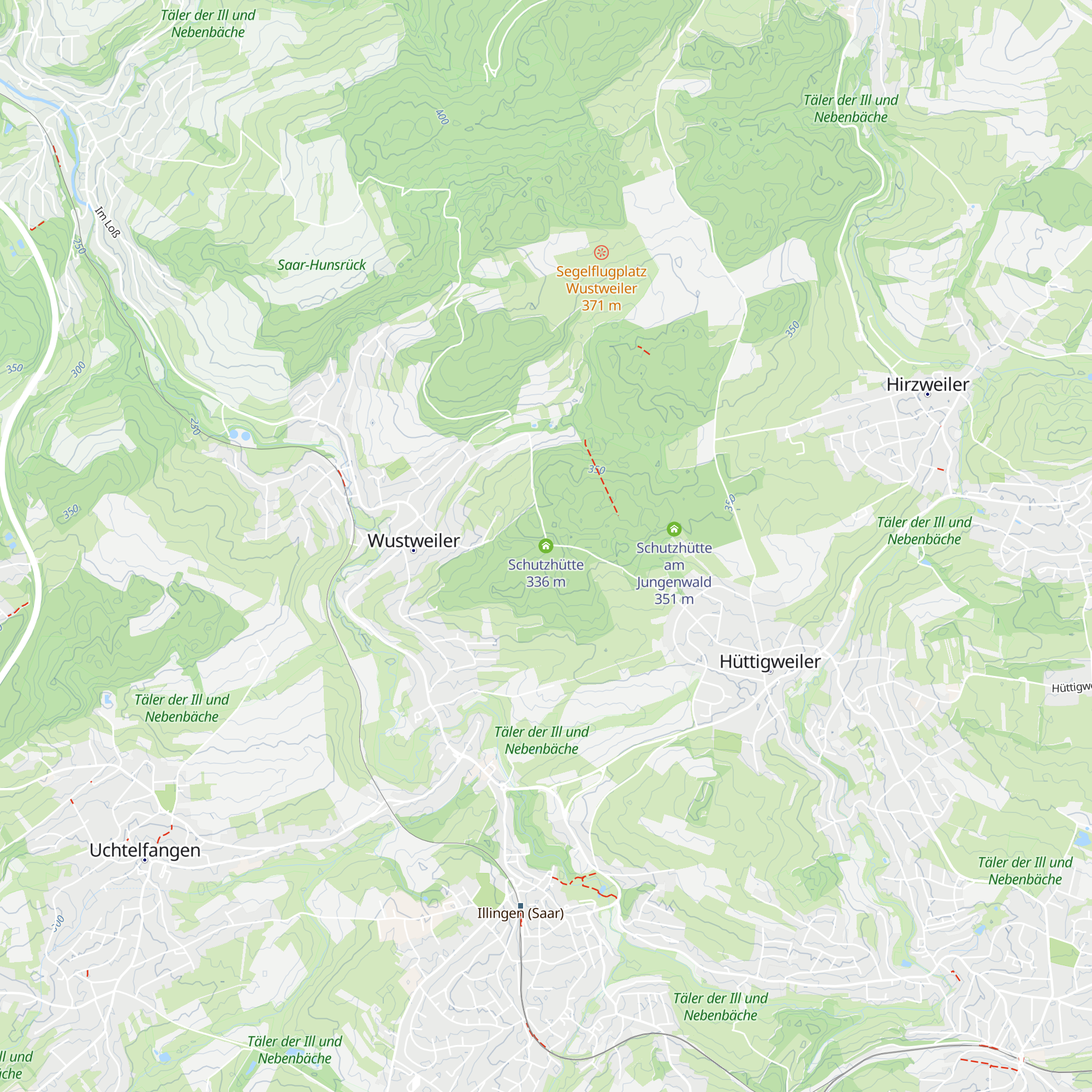 Schutzhütte map