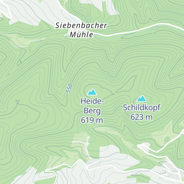 Map of Heide-Berg