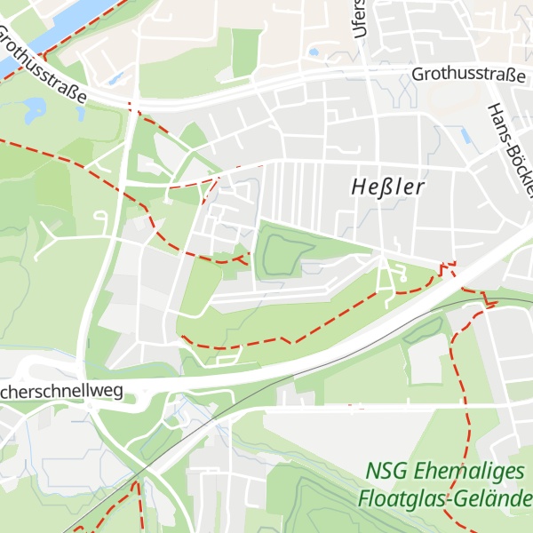 Map of Halde Wilhelmine Victoria 2/3