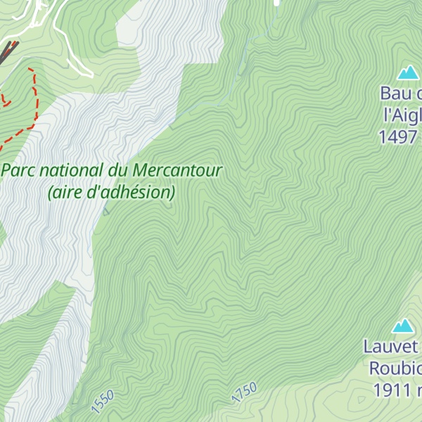Map of La Béuraour