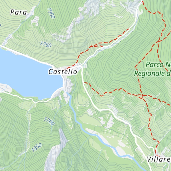 Map of Rifugio Alevè