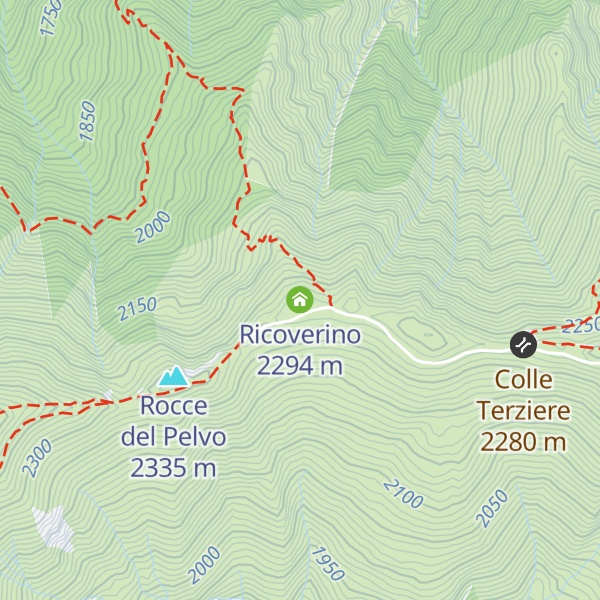 Map of Ricoverino