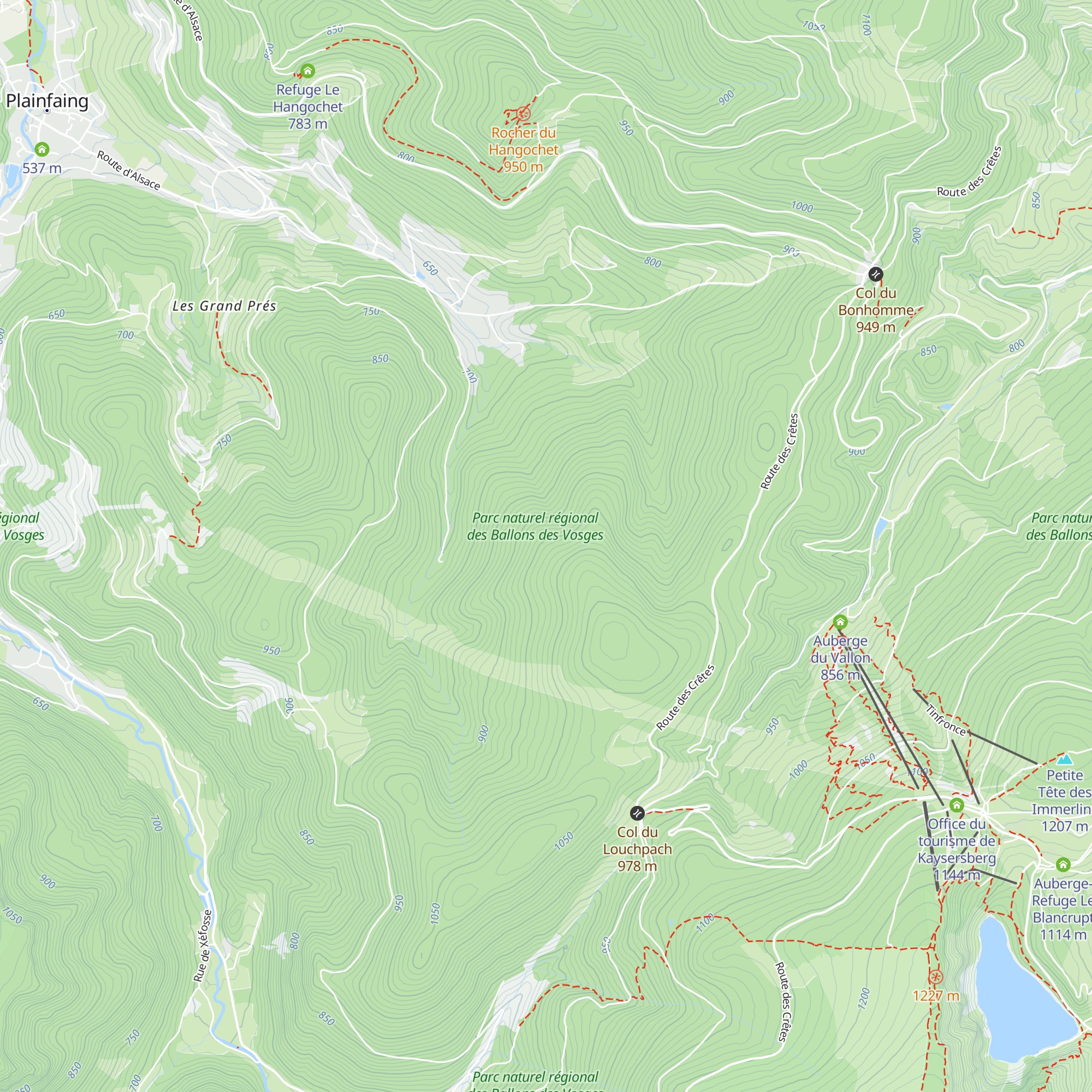 Refuge Victor map