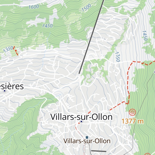 Map of Marché du Terroir des Alpes