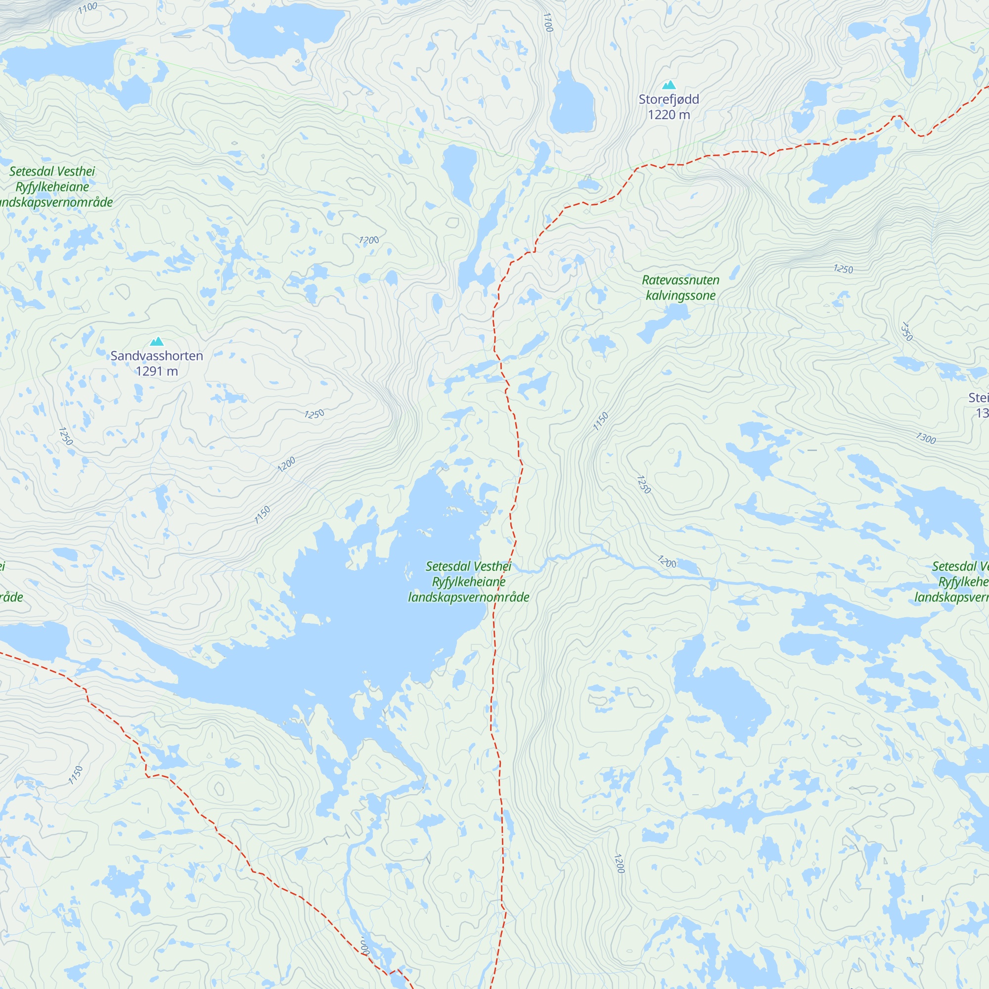Sandvassbu map