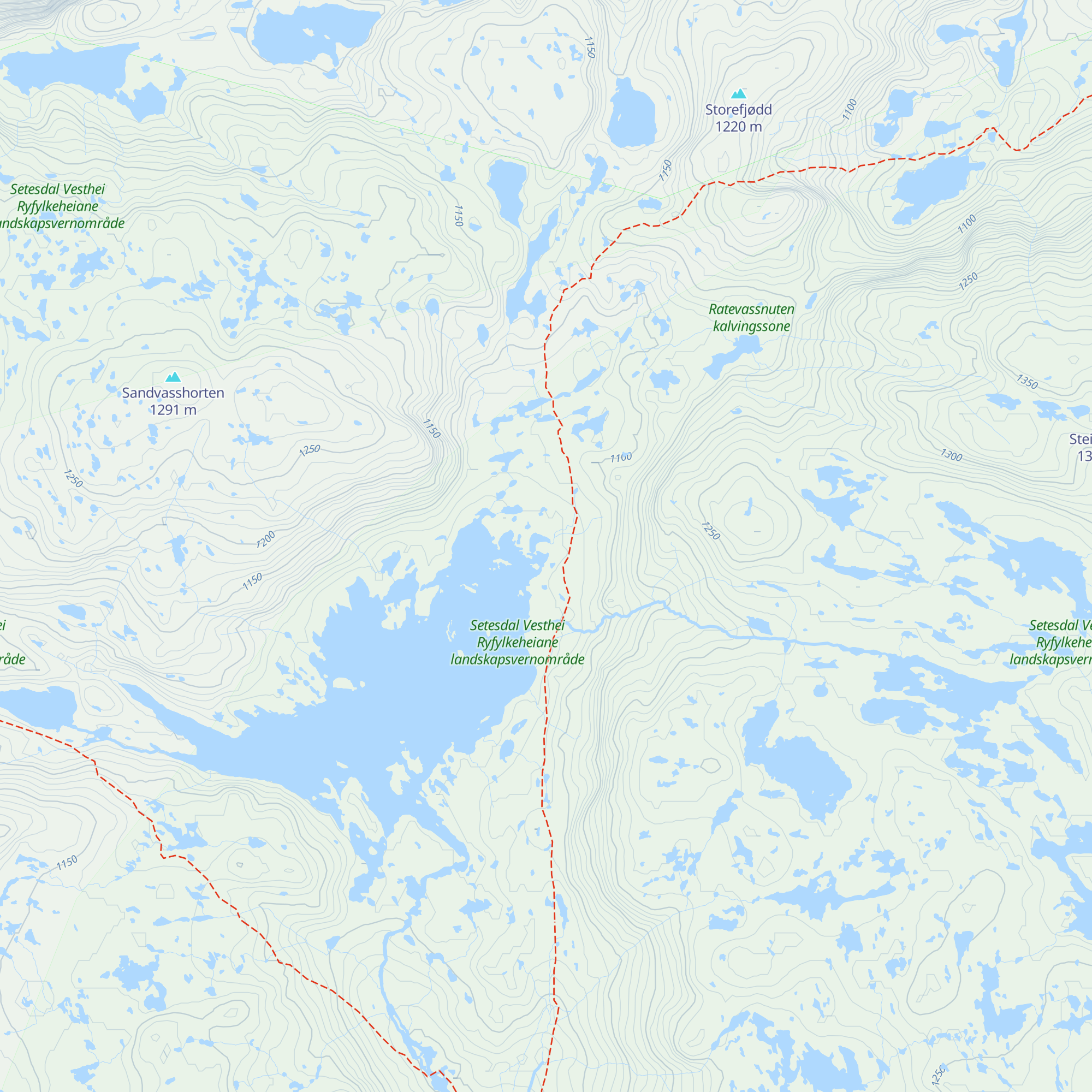 Sandvassbu map