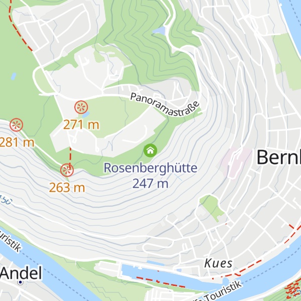 Map of Rosenberghütte