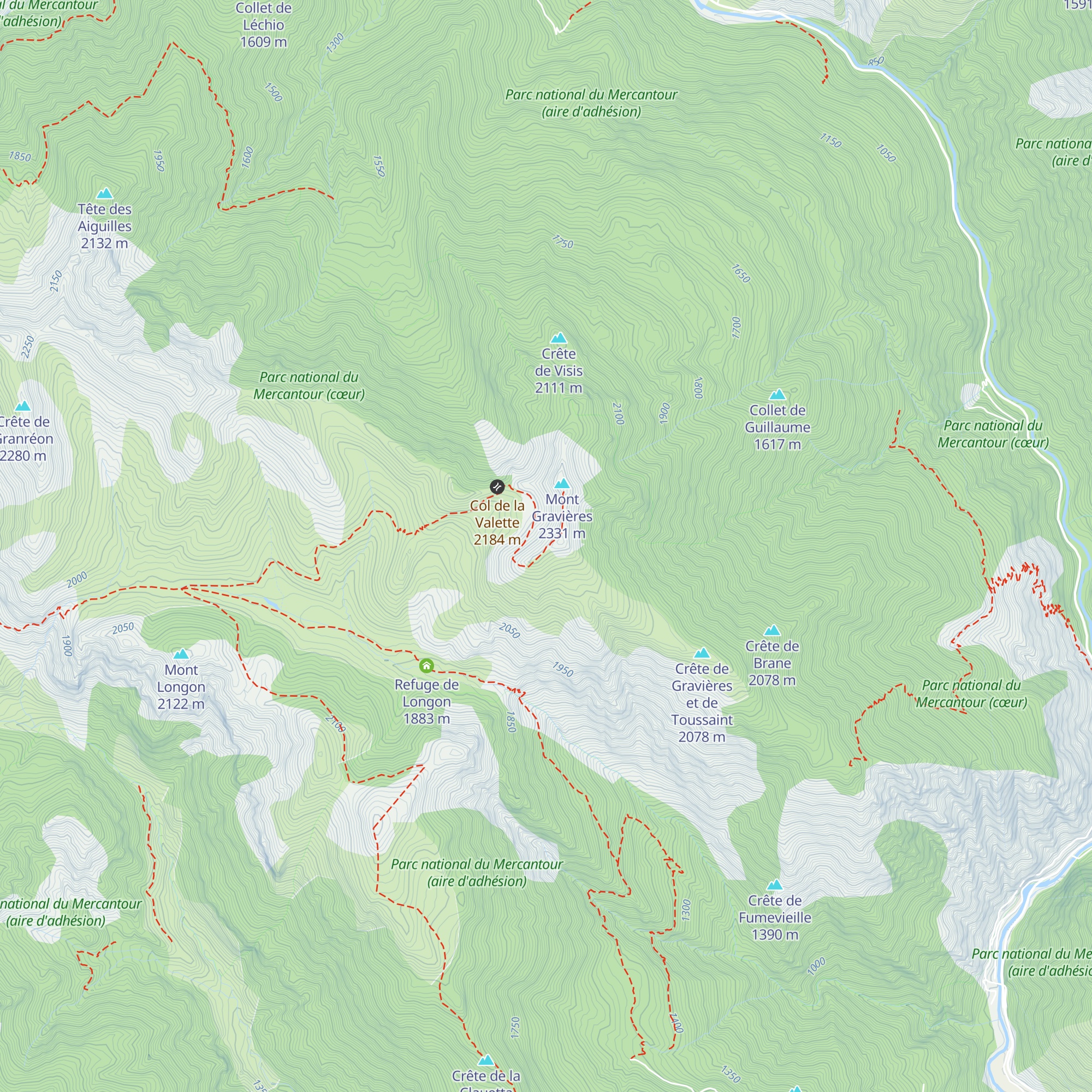 Abri militaire en tôle map
