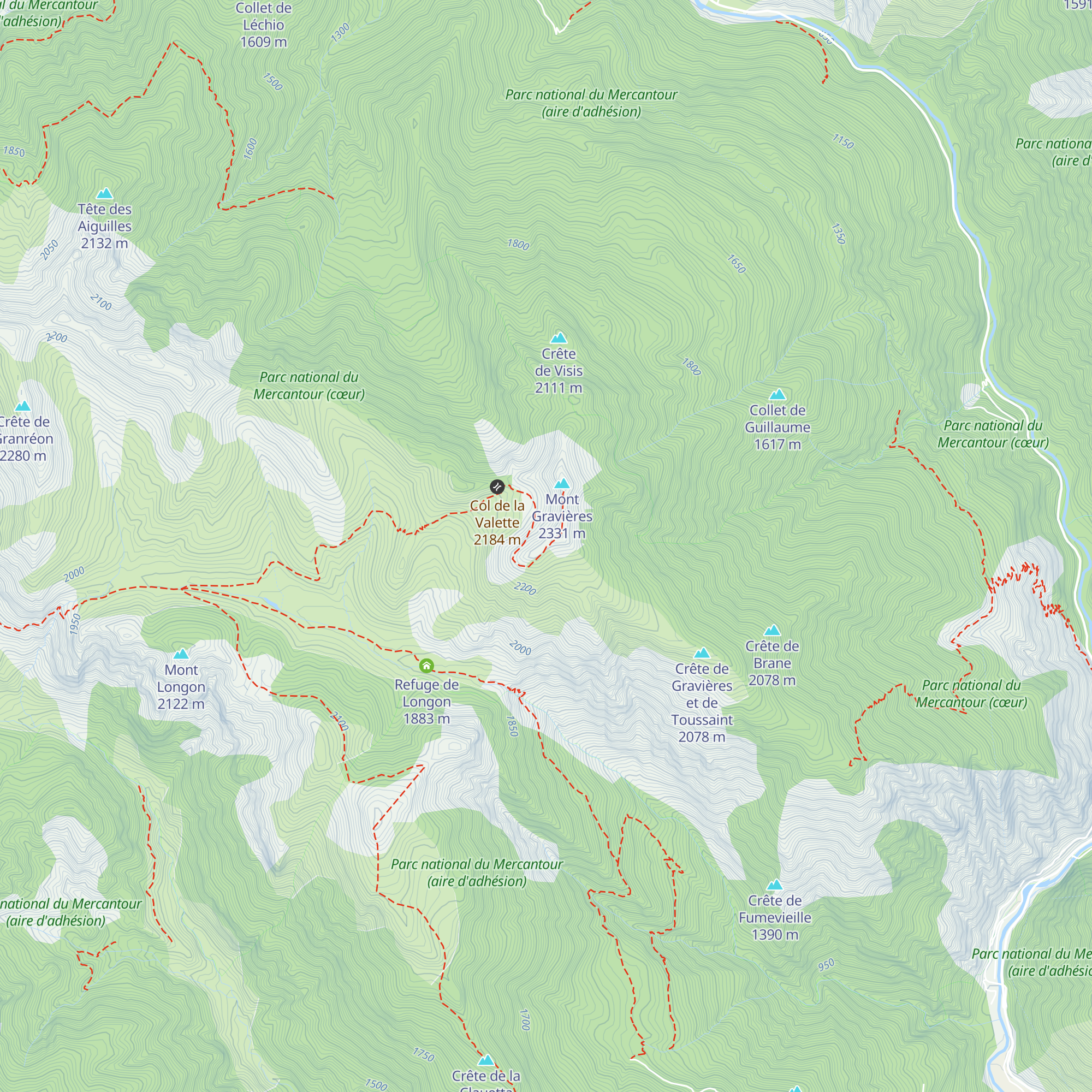 Abri militaire en tôle map