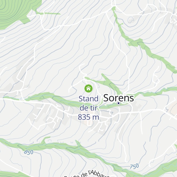 Map of Stand de tir