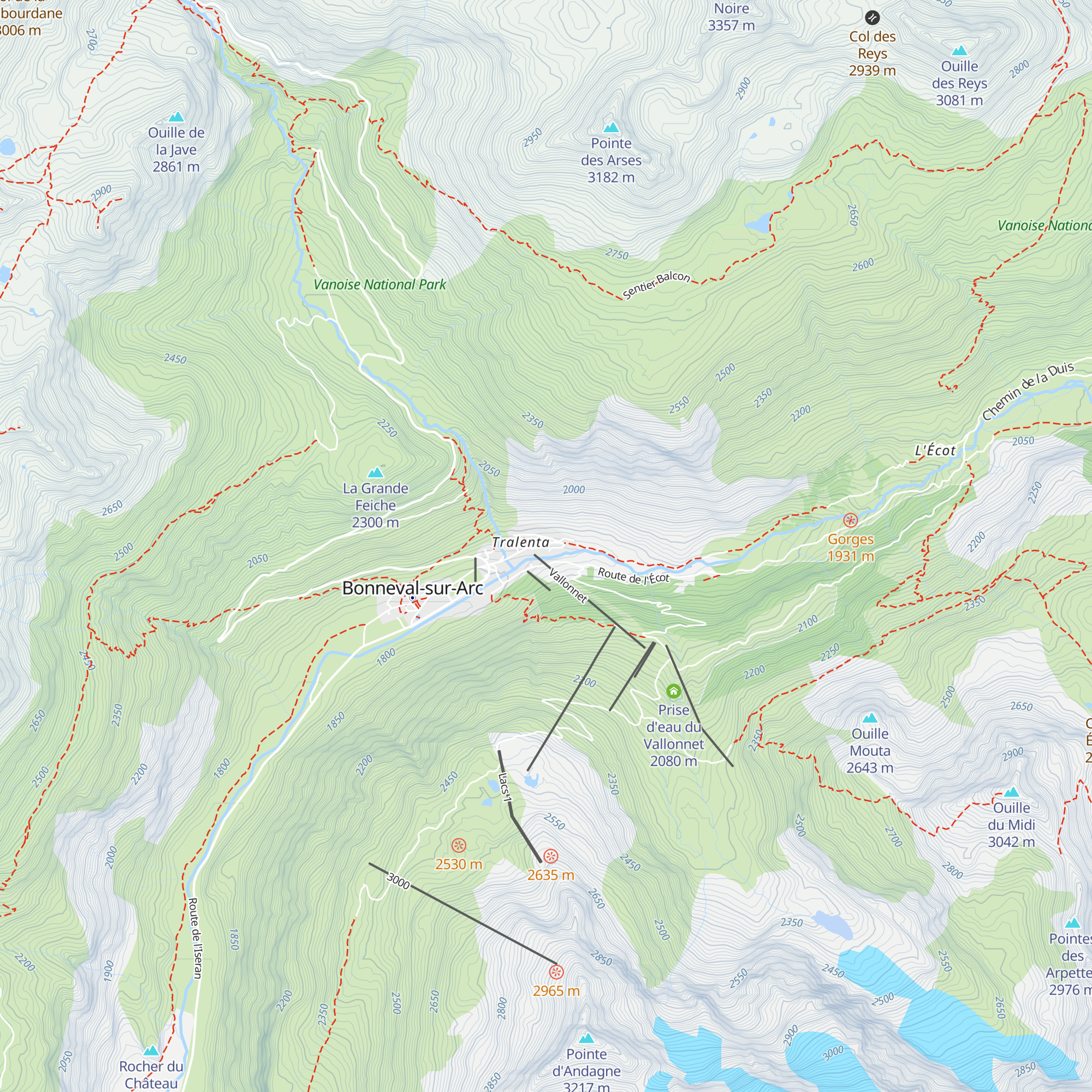 À la Pastourelle map