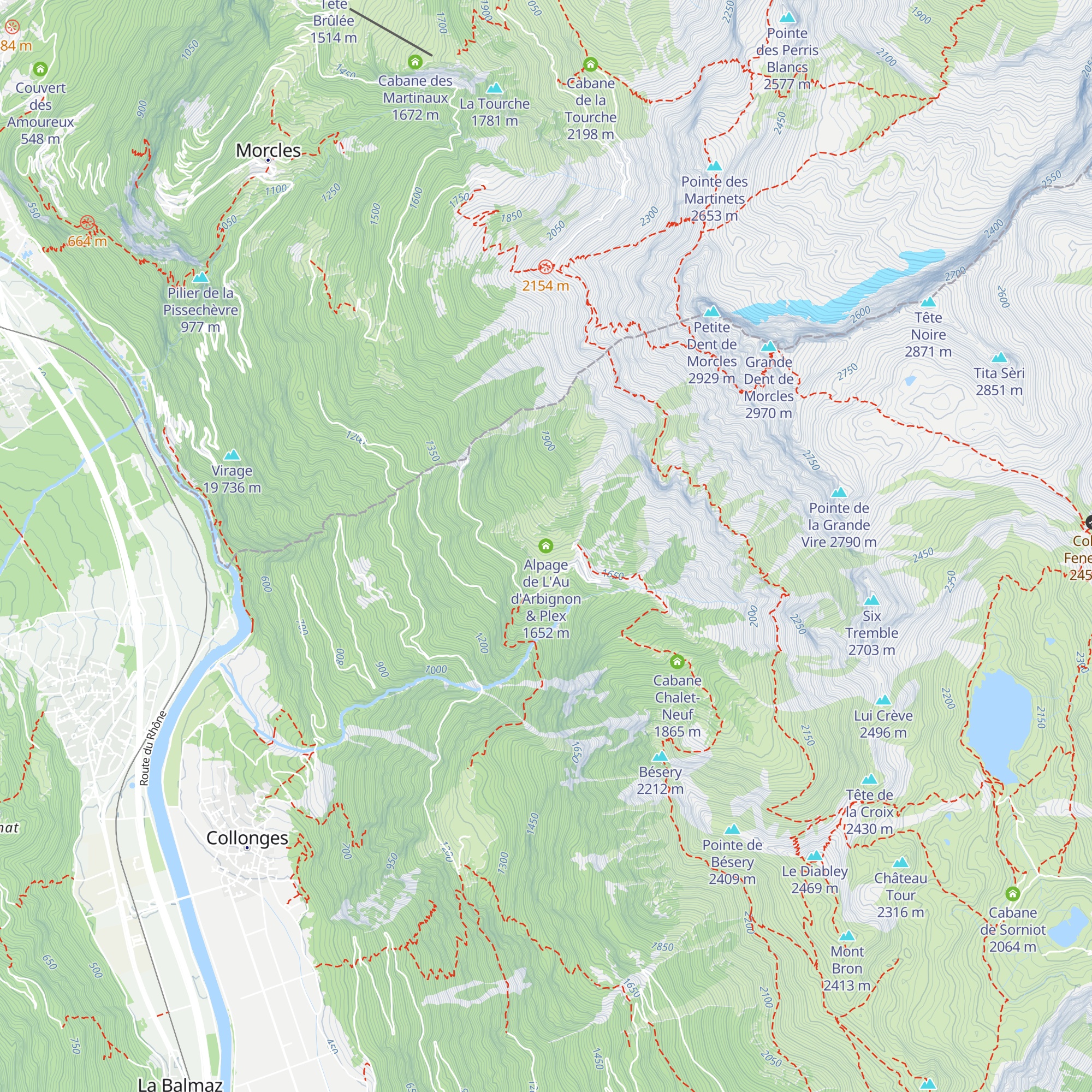 Alpage de L'Au d'Arbignon & Plex map