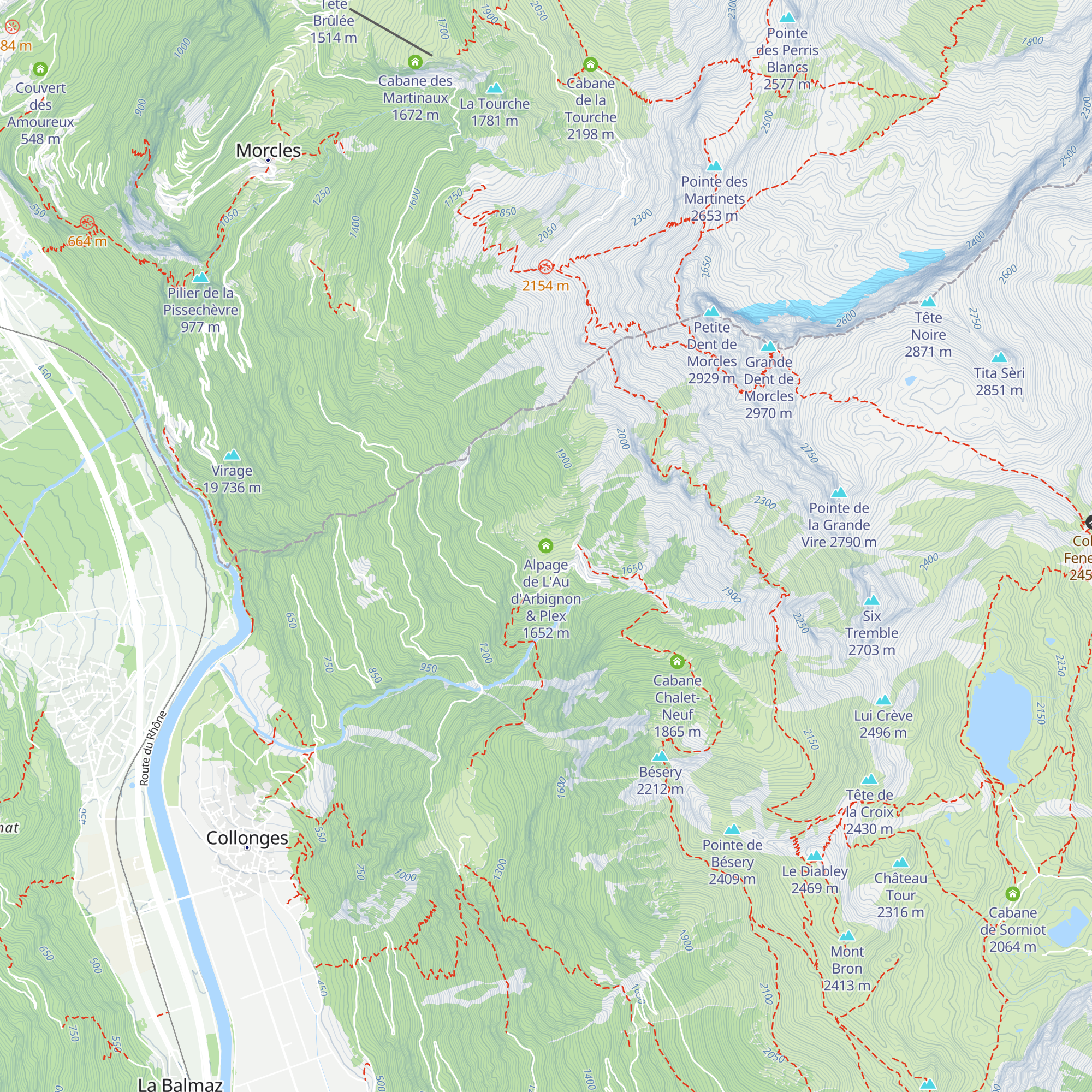 Alpage de L'Au d'Arbignon & Plex map