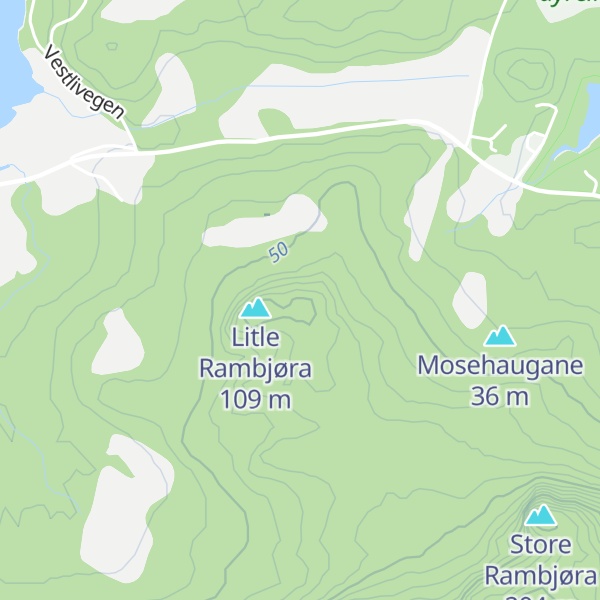 Map of Kjefonnhaugen