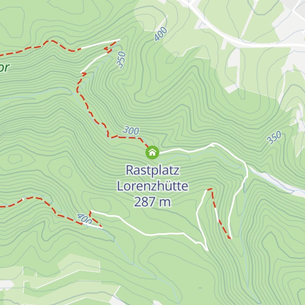 Map of Rastplatz Lorenzhütte
