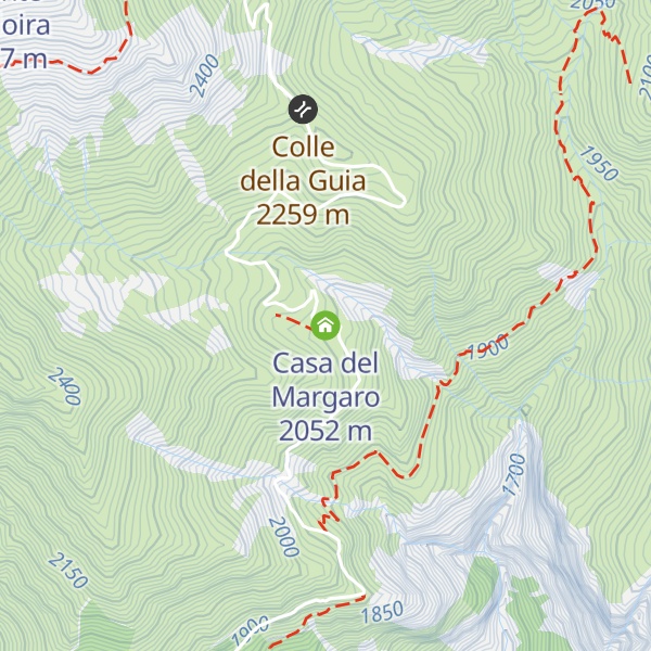 Map of Casa del Margaro