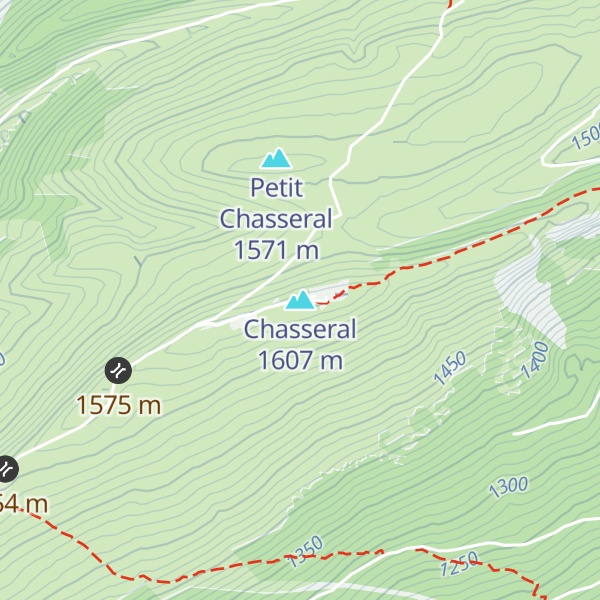 Map of Chasseral