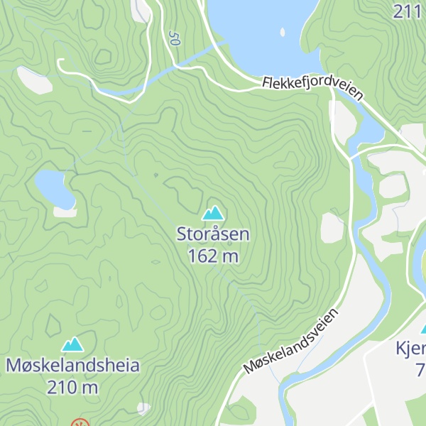 Map of Storåsen