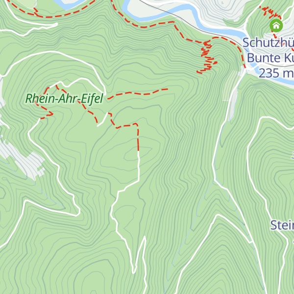 Map of Alfred Dahm Hütte