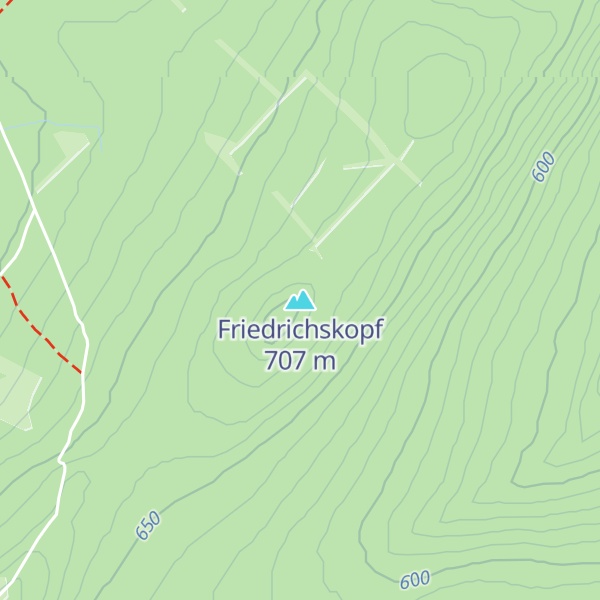 Map of Friedrichskopf