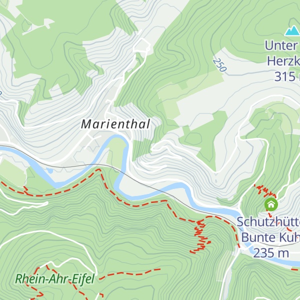 Map of Schutzhütte Trotzenberg
