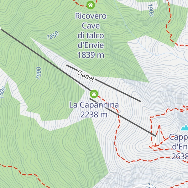 Map of La Capannina