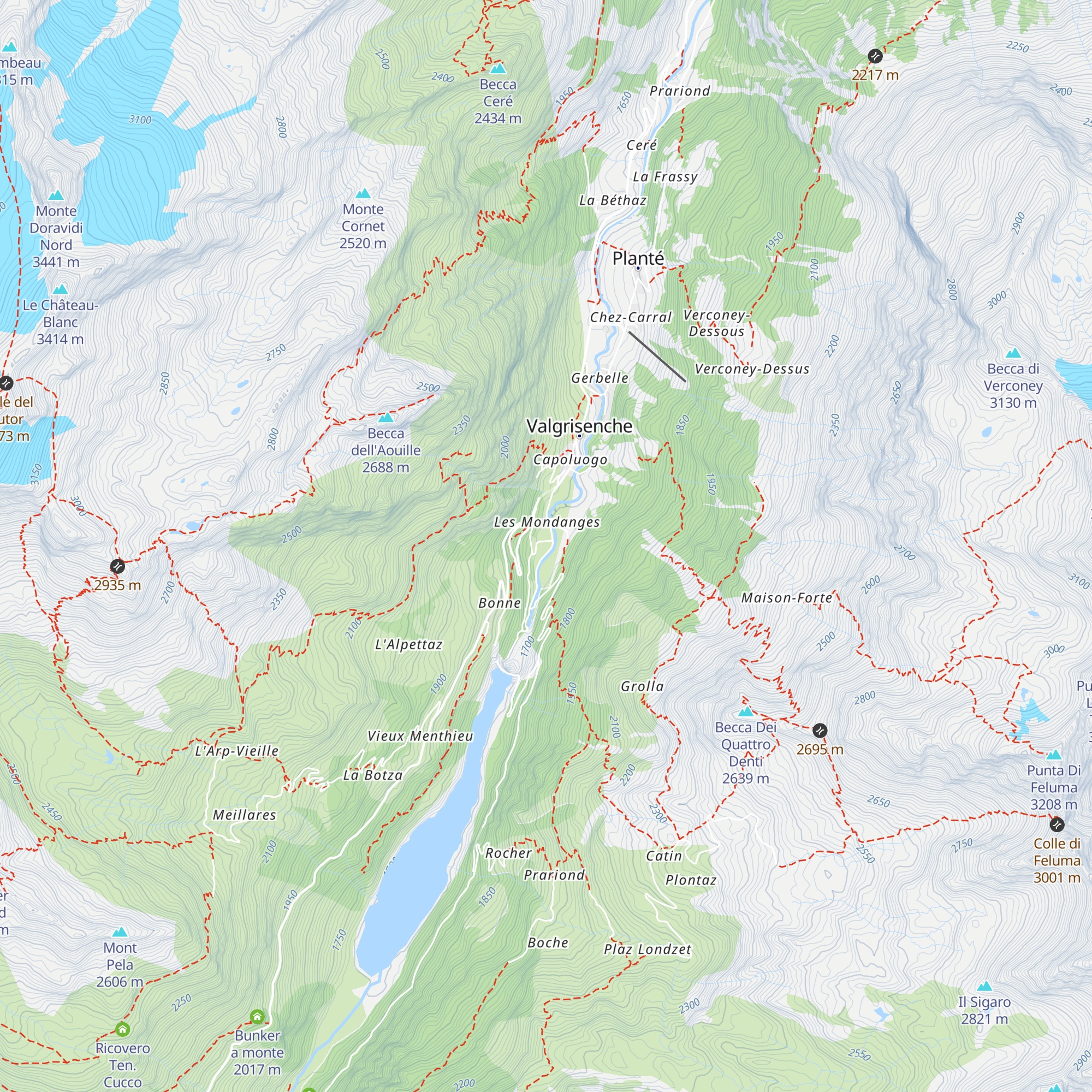 Foyer de Montagne map