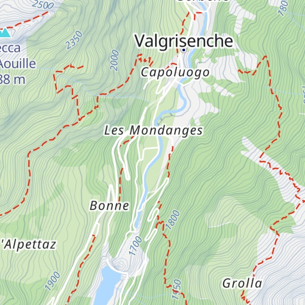 Map of Foyer de Montagne