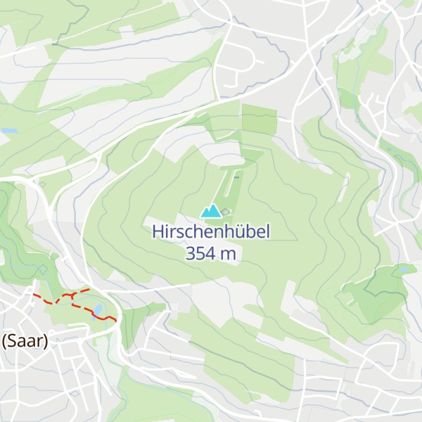 Map of Hirschenhübel