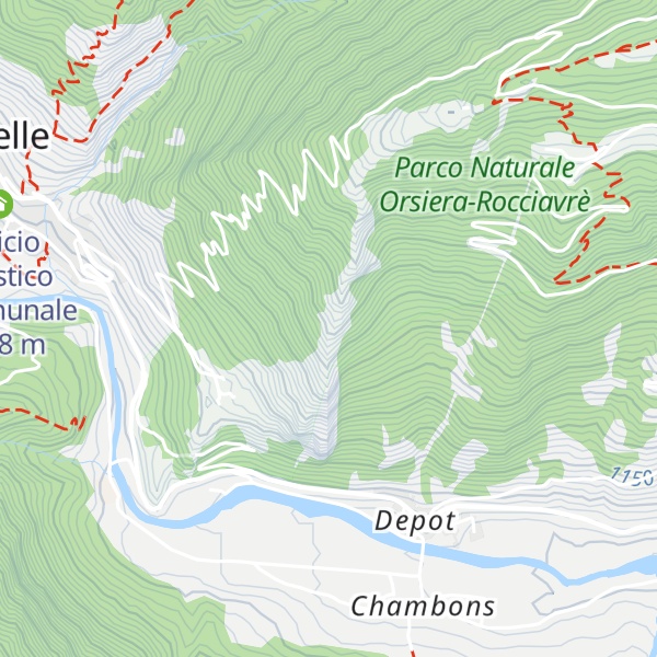Map of Stazione ottica della Batteria dello Scoglio