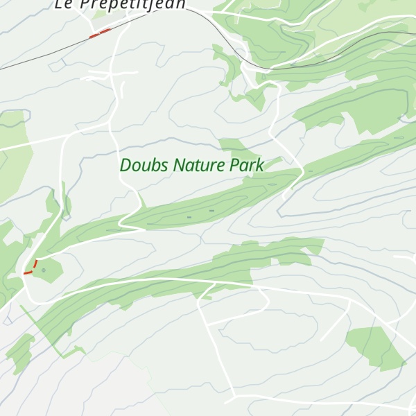 Map of Le Haut des Peignières