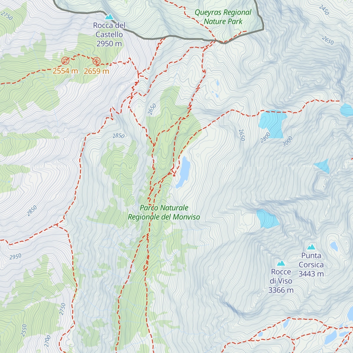 Rifugio Vallanta map