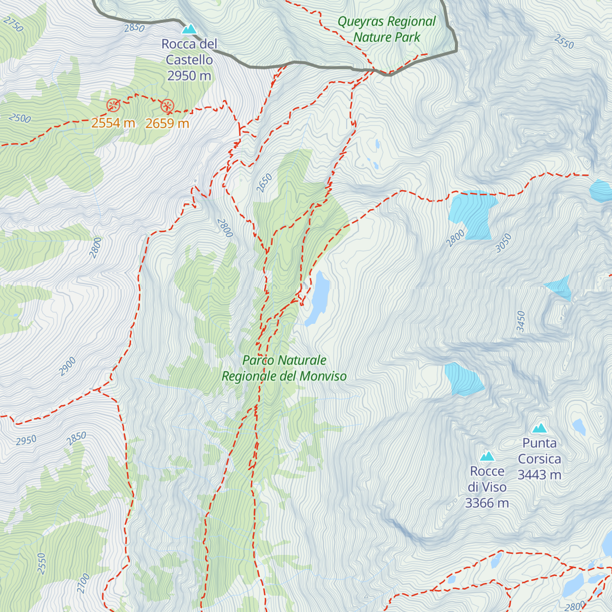 Rifugio Vallanta map