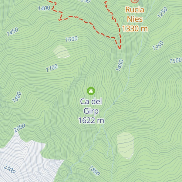 Map of Ca del Girp