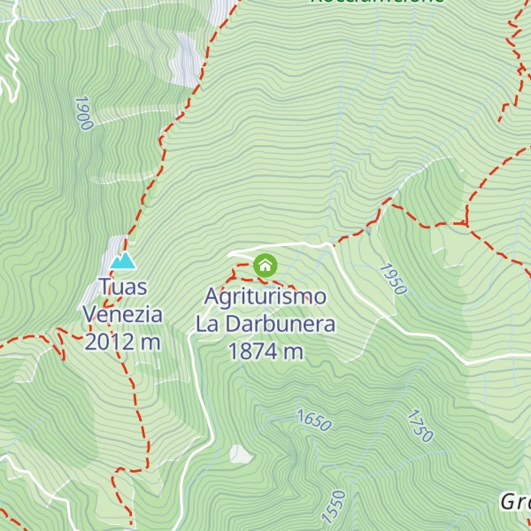 Map of Agriturismo La Darbunera
