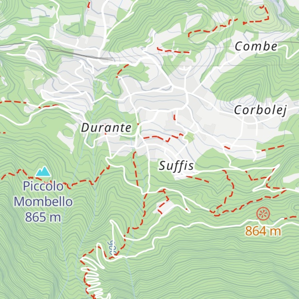 Map of Forno di Raul
