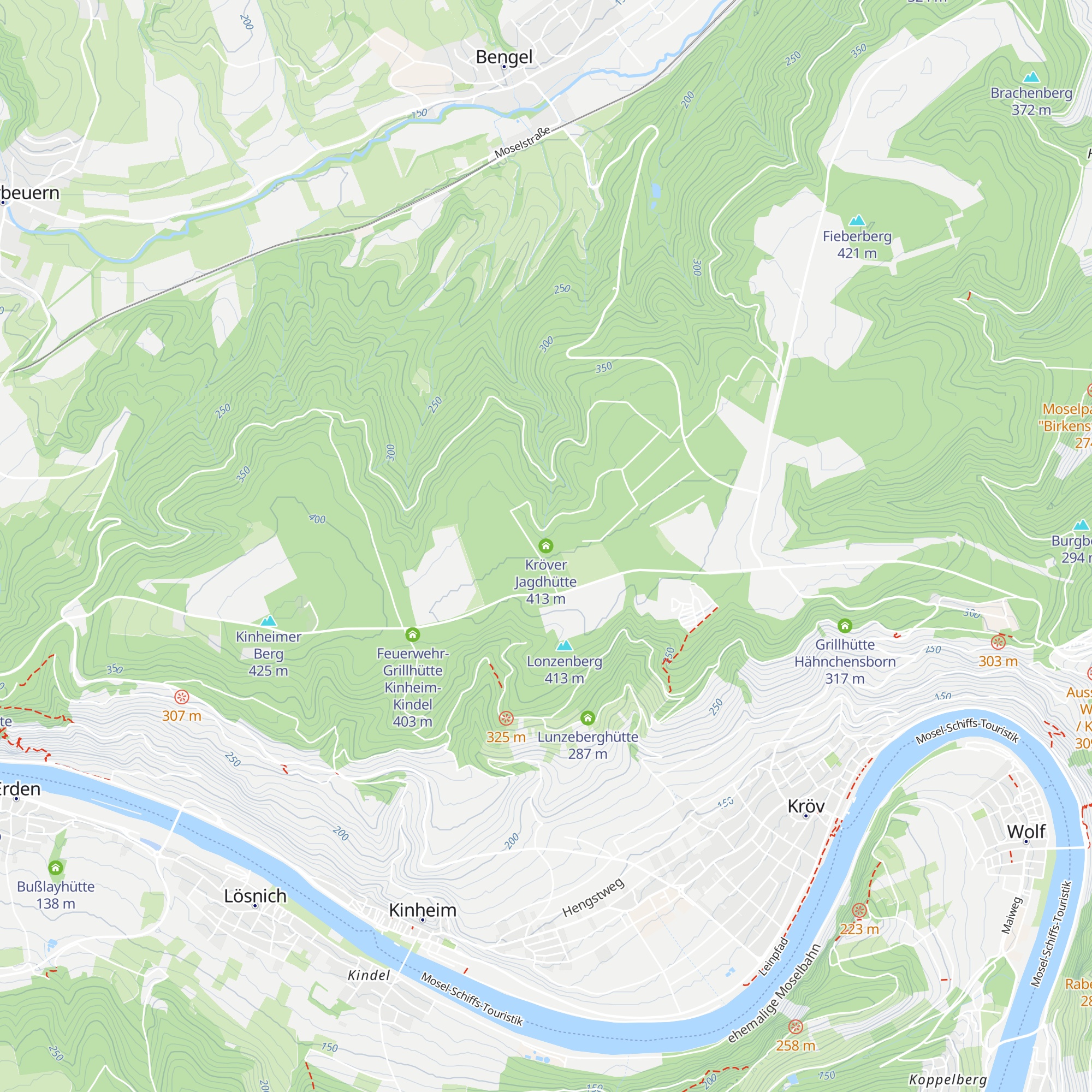 Kröver Jagdhütte map