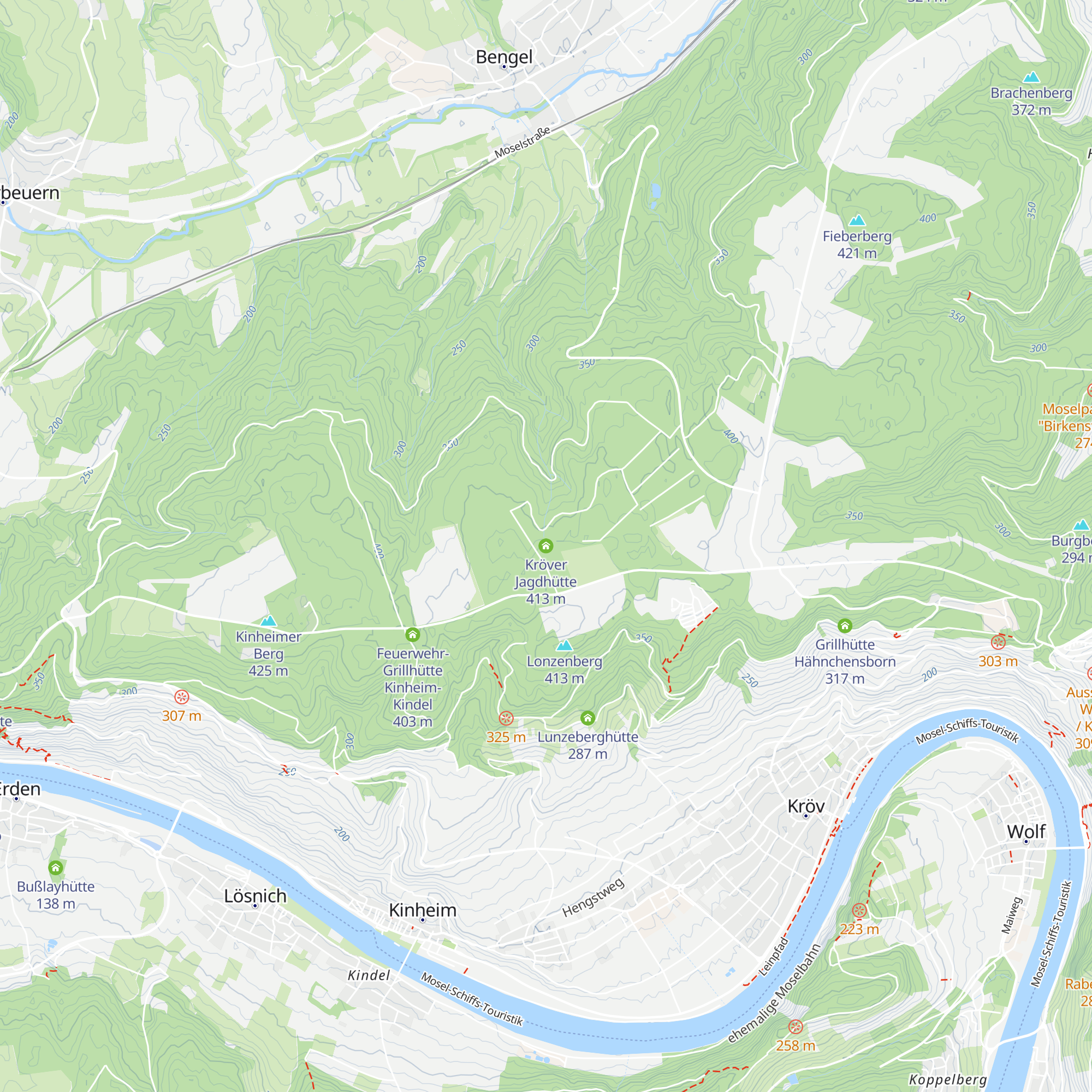 Kröver Jagdhütte map