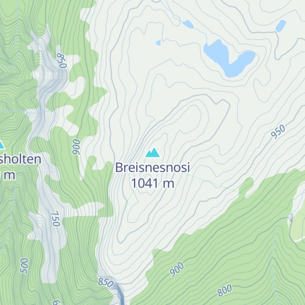 Map of Breisnesnosi