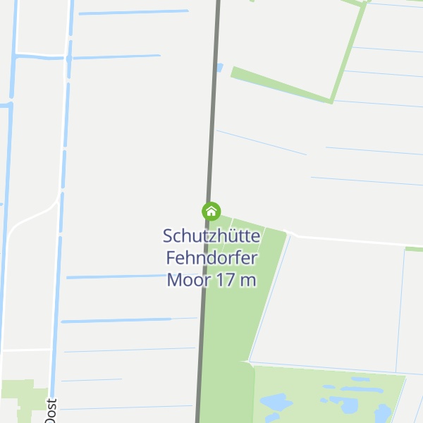 Map of Schutzhütte Fehndorfer Moor
