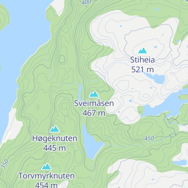 Map of Sveimåsen
