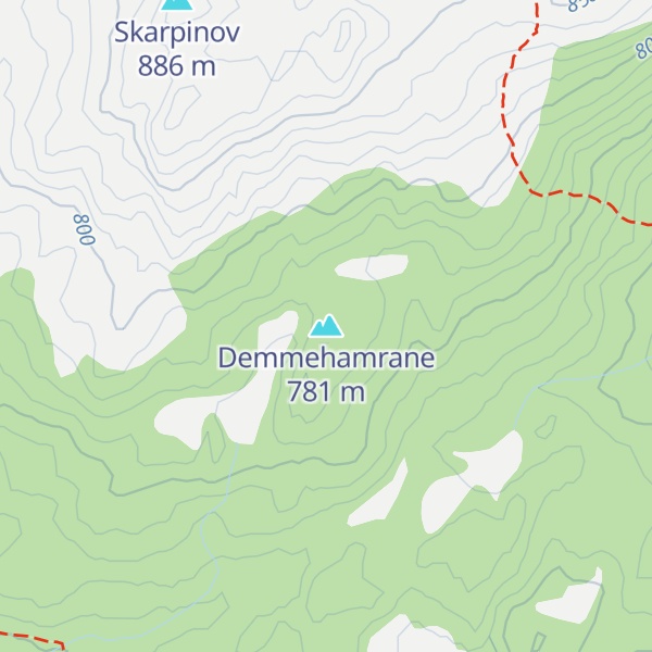 Map of Demmehamrane
