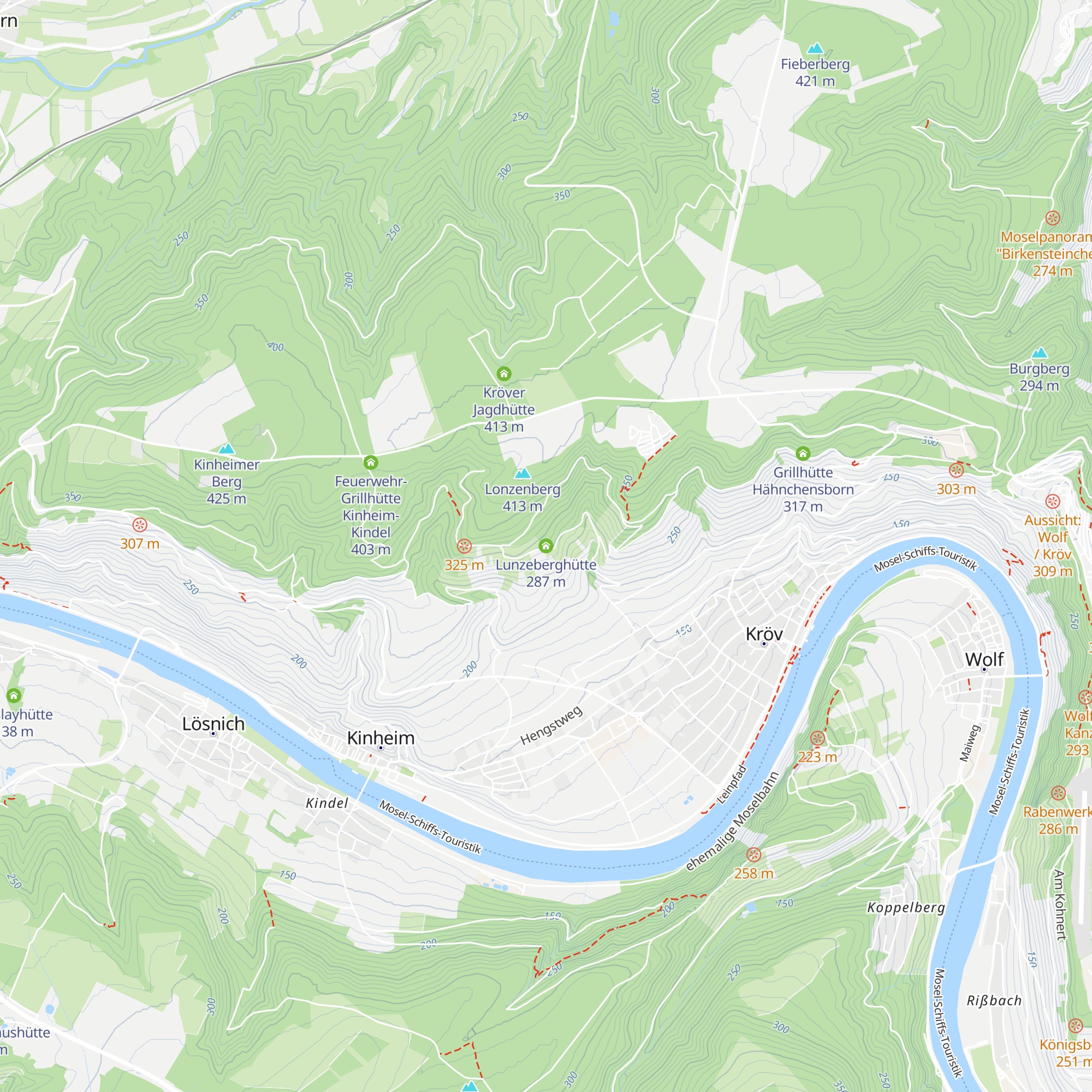 Lunzeberghütte map